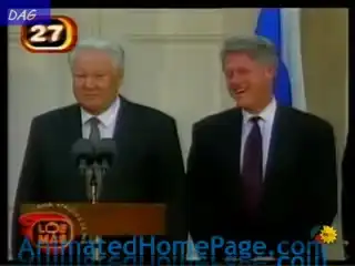 Ельцин и Клинтон