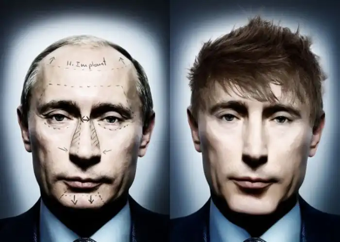 Ботокс для премьера (фотожаба)