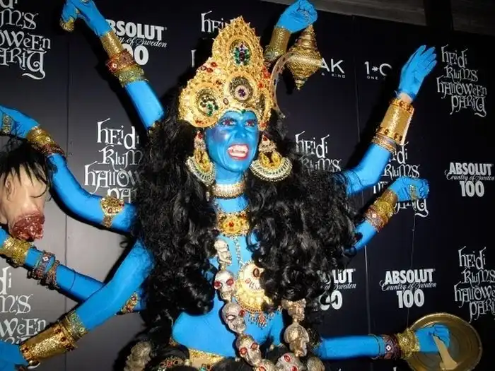 Хайди Клум - звезда Halloween