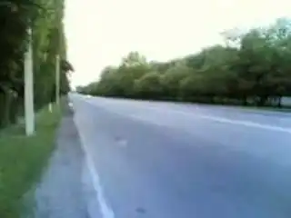 Гибель мотоциклиста;(