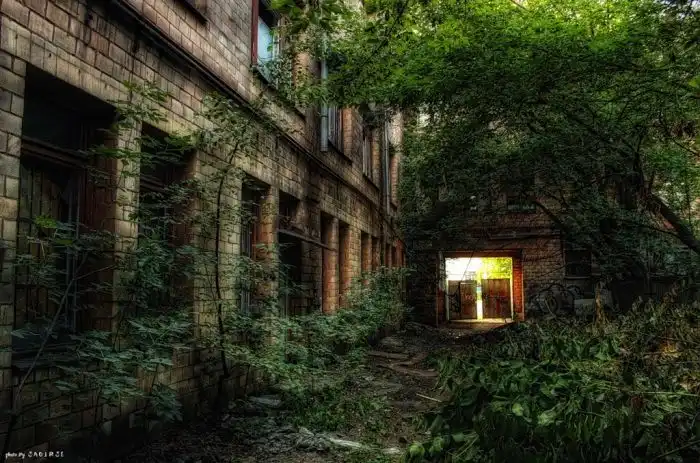Заброшенная гимназия