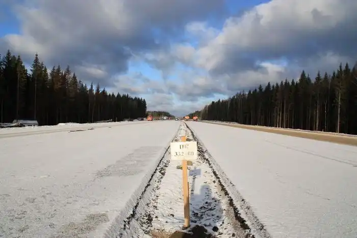 Строительство автодороги Москва – Санкт-Петербург