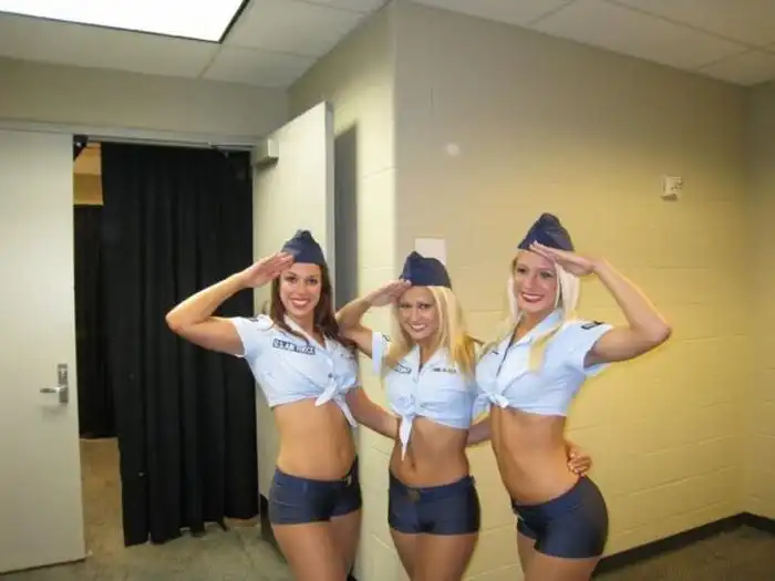 Девушки из техасской группы поддержки
