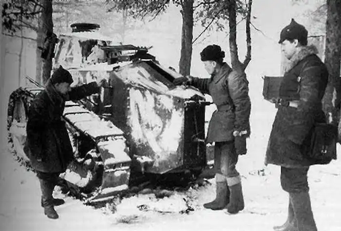 Вторая Мировая Война зимой