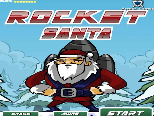 Rocket Santa