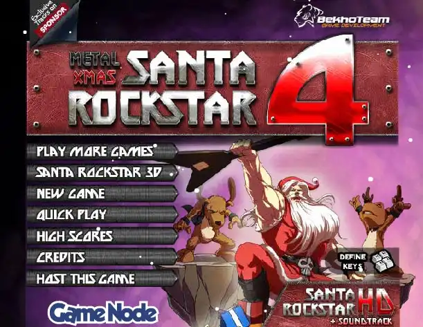 Santa Rockstar: Metal Xmas 4