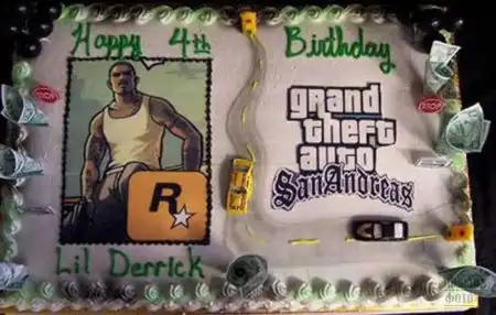 Торты видео игр