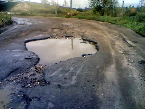 худшие дороги России.