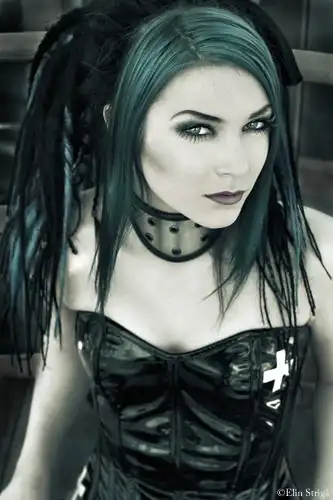 Девушки-киберготы и эйсид-девушки (100 pics) [from deviantART]