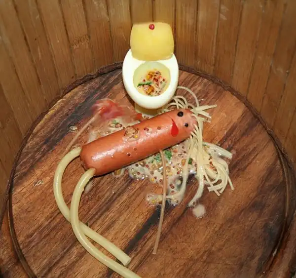 Оригинальное блюдо на утро Нового Года