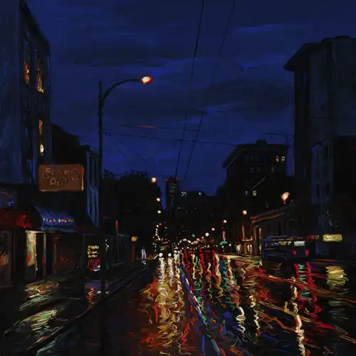 Огни большого города от David Wilson