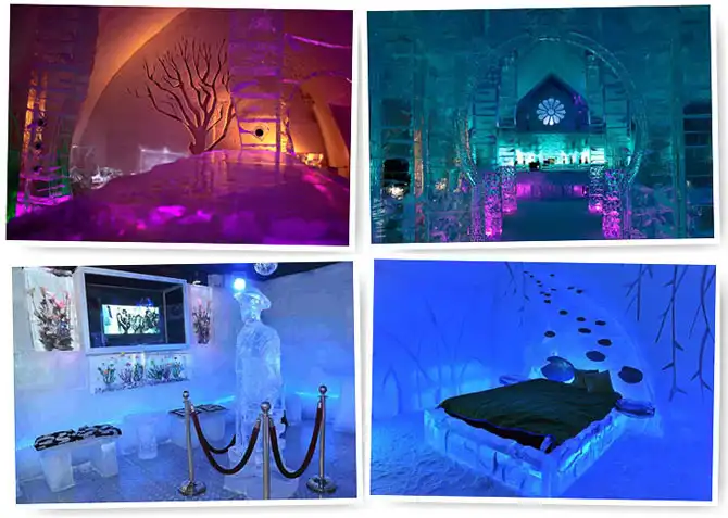 Уникальный ледяной отель в Канаде