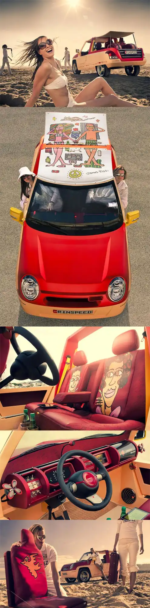 Rinspeed покажет очередной концепт - электрокар BamBoo