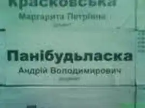 Смешные фамилии ))