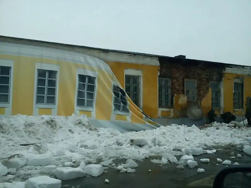 Как отремонтировали здание Ярославского Зенитно Ракетного Училища