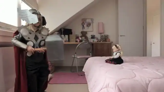 Забавный ролик к фильму «Тор»