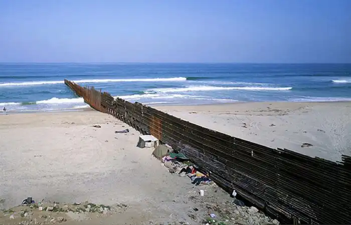 Граница между США и Мексикой