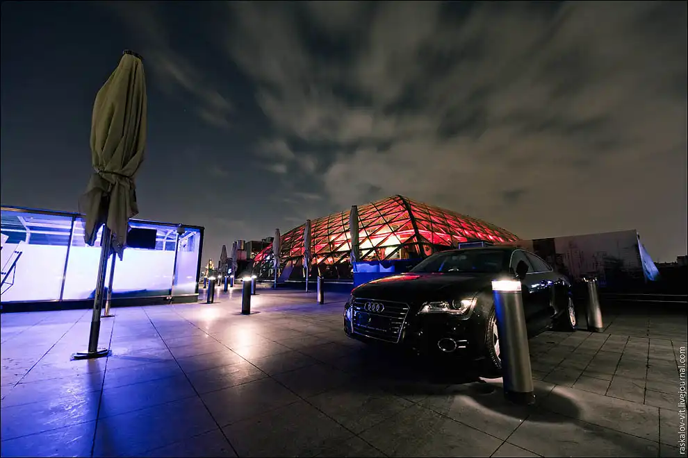 Красная площадь ночью