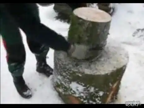 Гениальный дроворуб