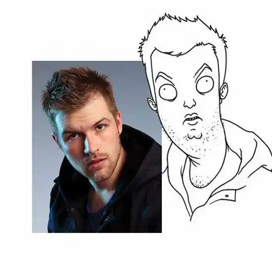 Прикольные портреты, нарисованные по фотографиям