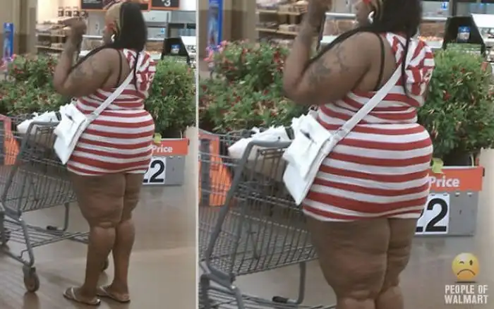 Интересные люди в супермаркетах