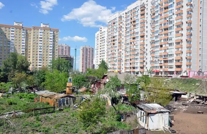 Украинский хутор в центре Киева