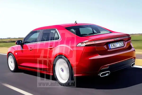 Первые фото нового Saab 9-3