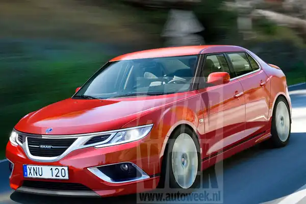Первые фото нового Saab 9-3