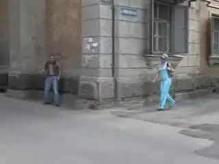 Не везучий грабитель=)))