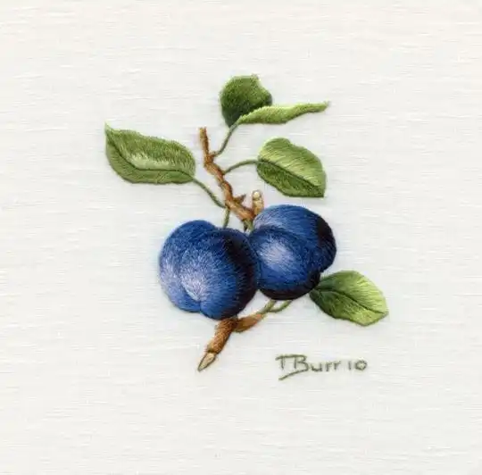 Вышивка гладью от Триш Бурр (Trish Burr)