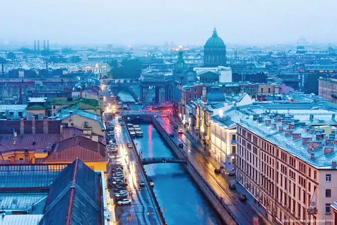 Храм Спаса-на-Крови – вид сверху