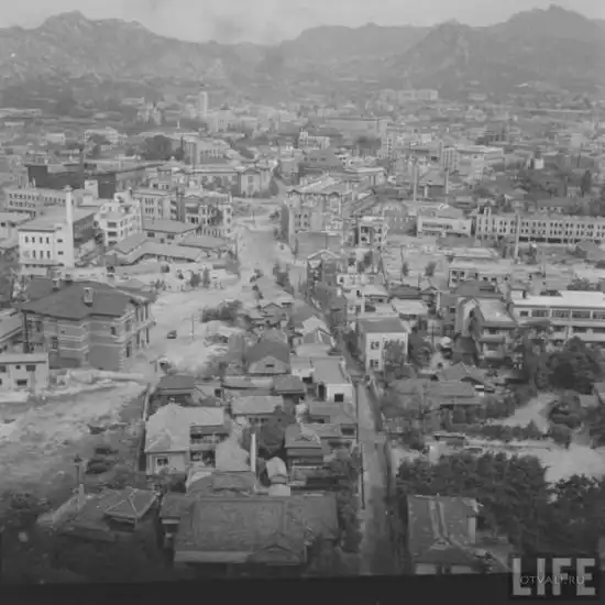 Столица Южной Кореи после войны и сейчас