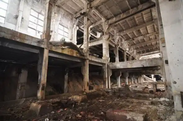 Заброшенный горно-обогатительный комбинат.ти