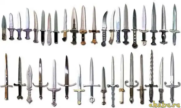 Все о кинжалах
