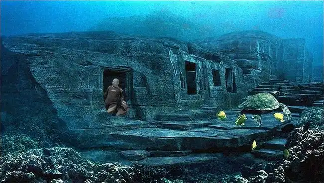 Затонувшие пирамиды Японии