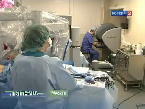 Робот Da Vinci - хирург будущего в настоящем.