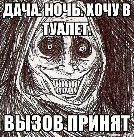 мем "Ночной гость"