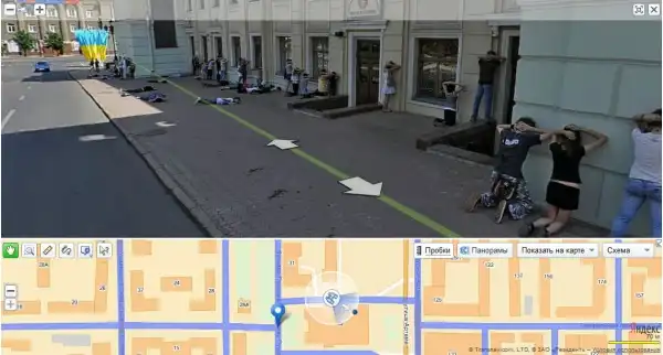 «Яндекс-карта» Донецк