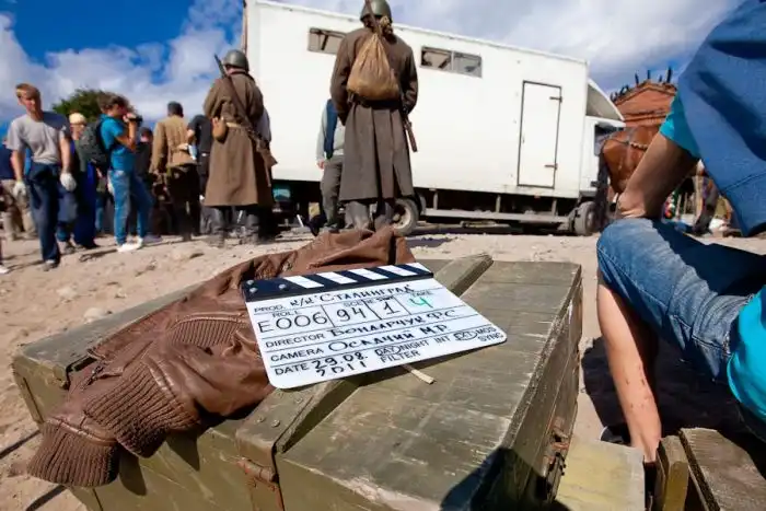 За кулисам фильма "Сталинград"