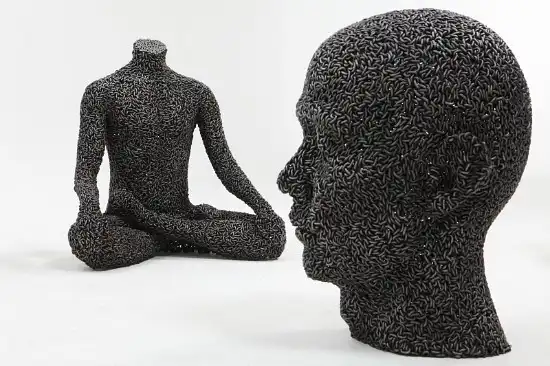 Скульптуры из цепей от Yeong-Deok Seo