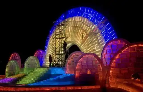 Ледяной город.Харбин.