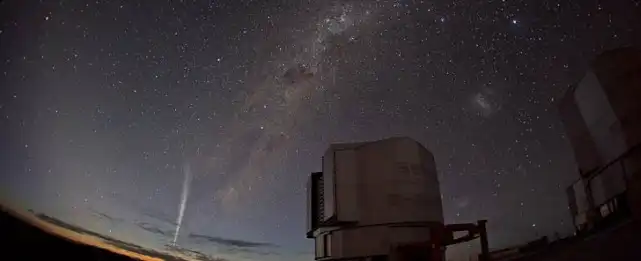 Рождественскую комету Лавджоя "поймали" в Паранале