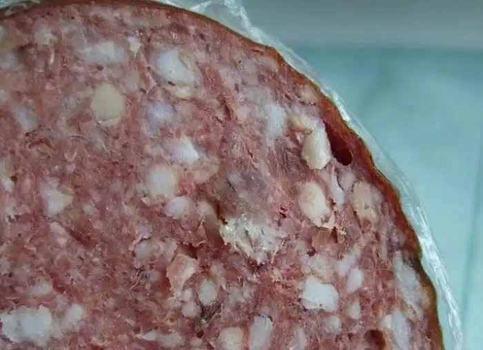 Колбаса с сюрпризом (мини пост)