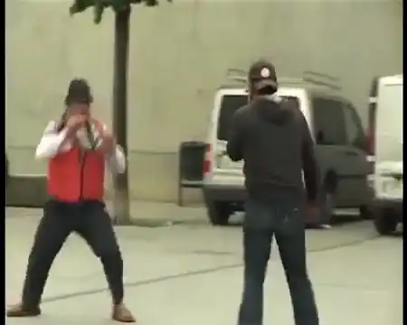 Очень эпический бой!