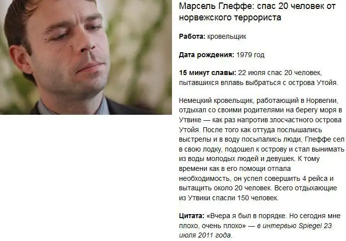 Личности 2011 года