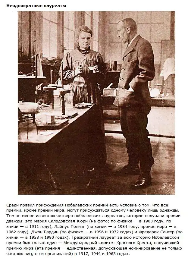 ТОП-10 познавательных фактов о Нобелевской премии