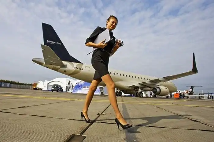 Дорогостоящий интерьер частных самолетов