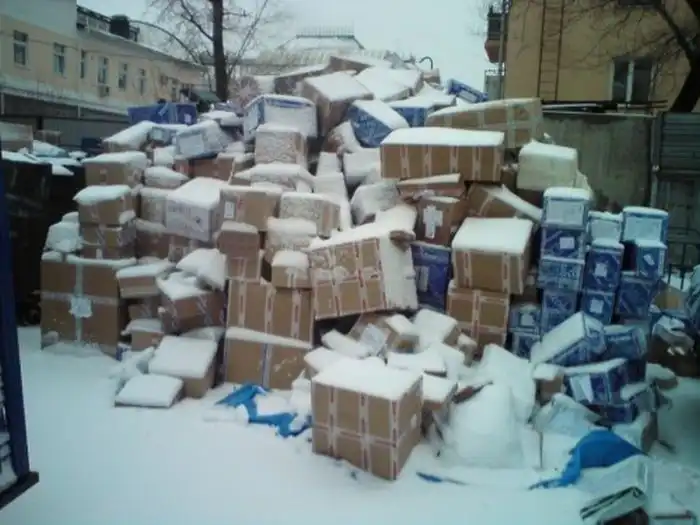 Как сортирует посылки Почта России