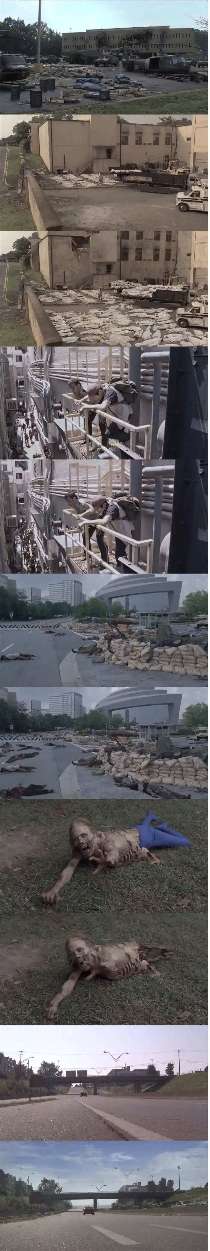 Спецэффекты в сериале "Ходячие мертвецы"