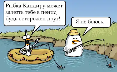 рыбка кандиру.